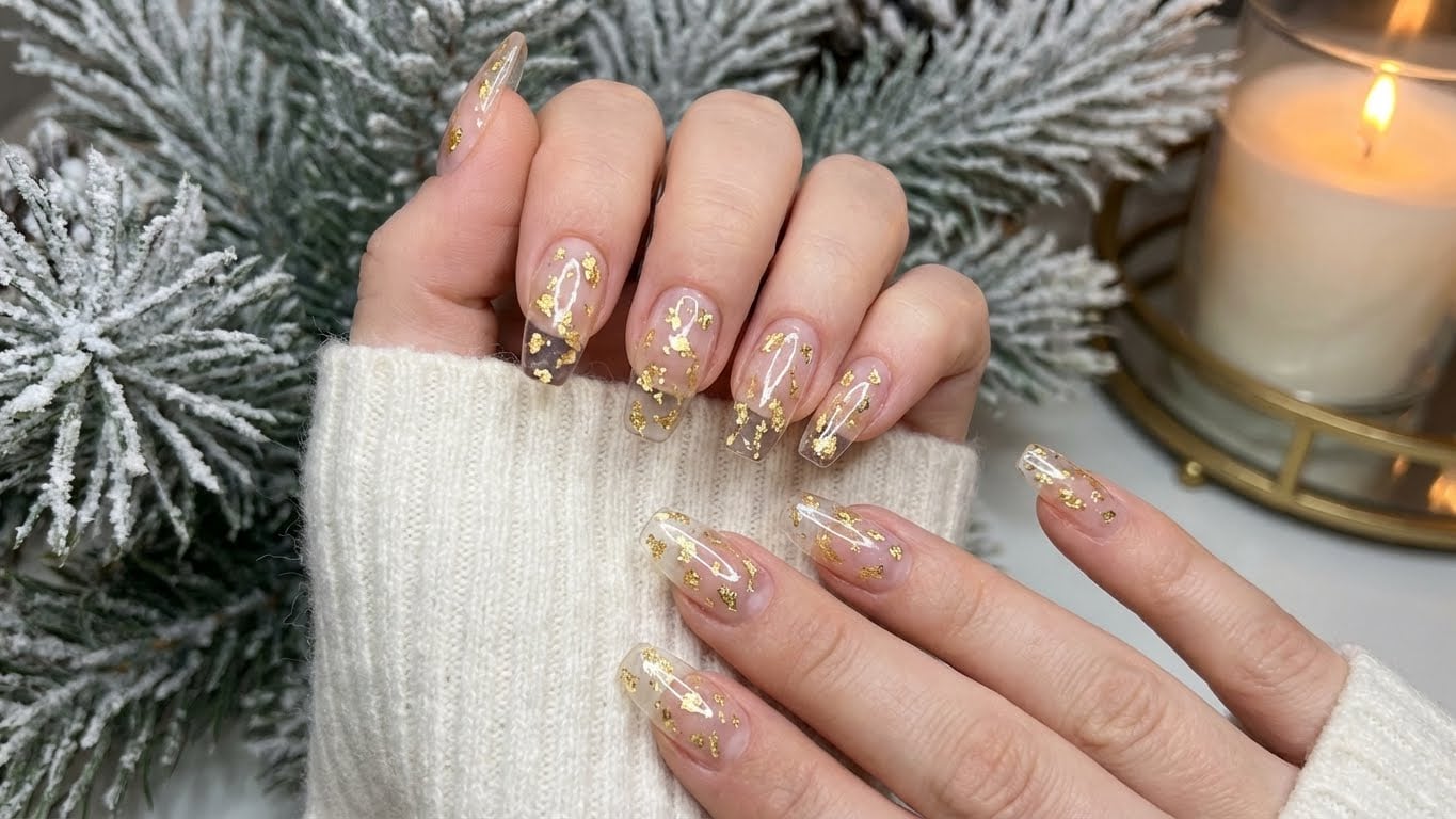 Make a Sparkling Statement with Your Winter Nails