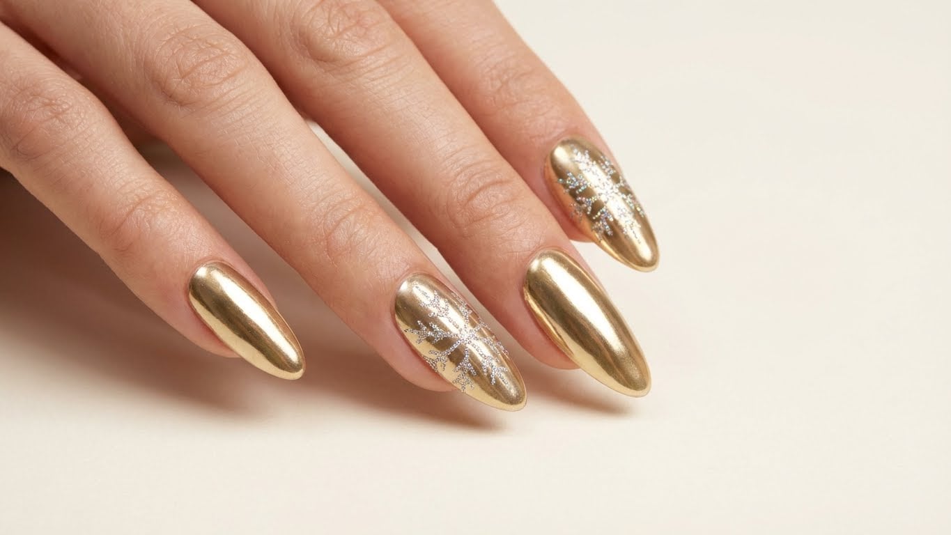 Get Ready to Shine: The Ultimate Guide to Gold Christmas Nails