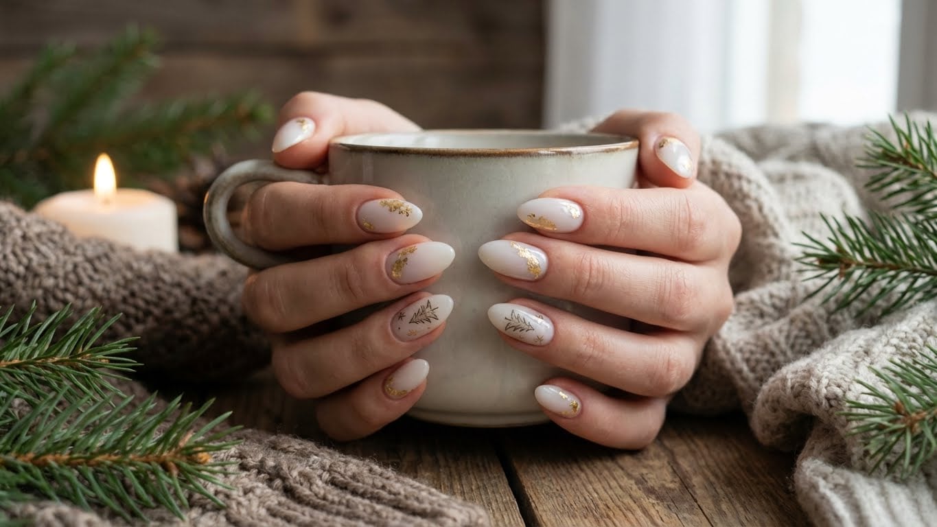 Deck the Halls with Gold Christmas Nails: A Guide to Festive Fingertips