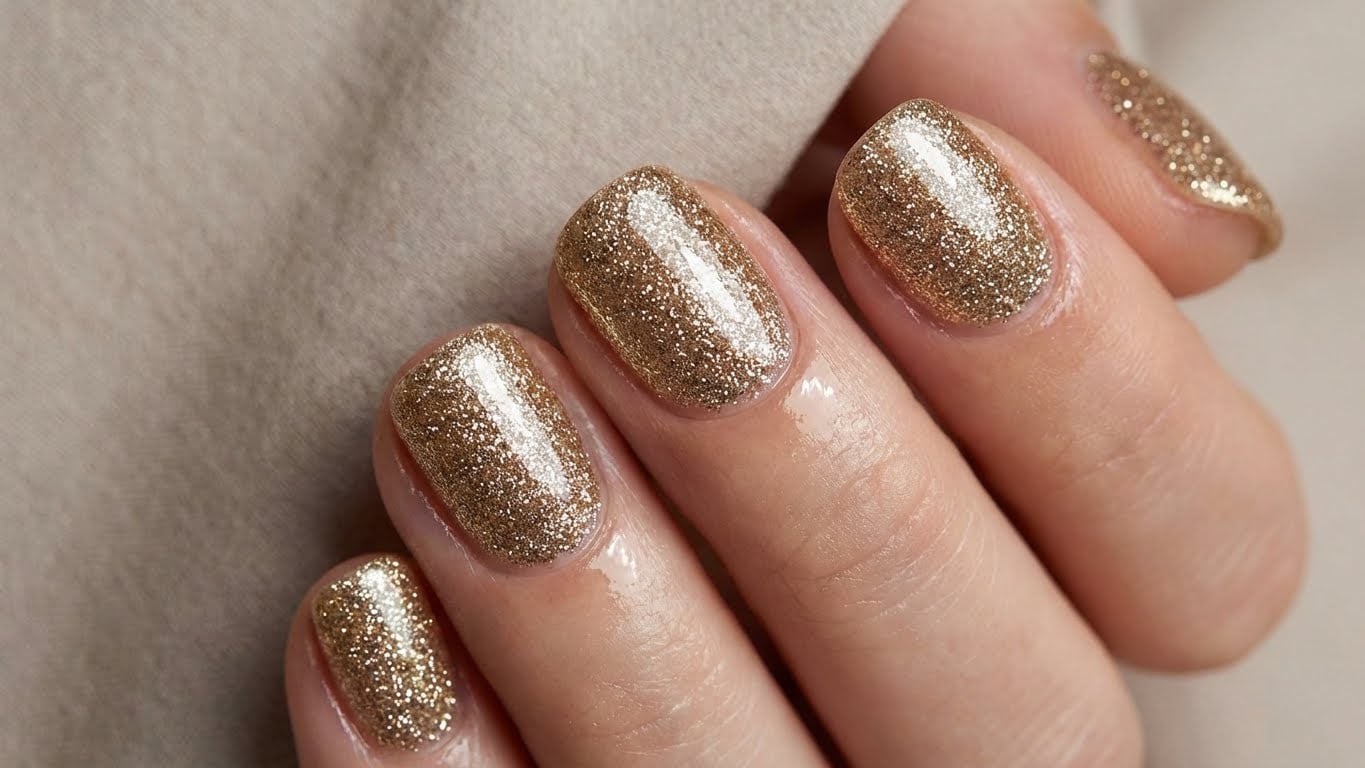 Shine Bright This Holiday Season: A Guide to Glitter Holiday Nails
