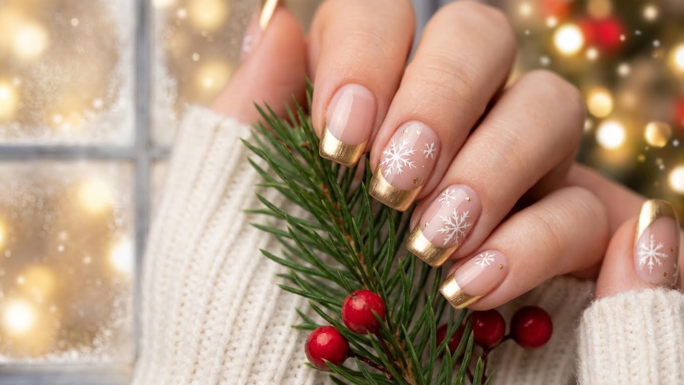 Make Your Holiday Season Shine with Glitter Holiday Nails
