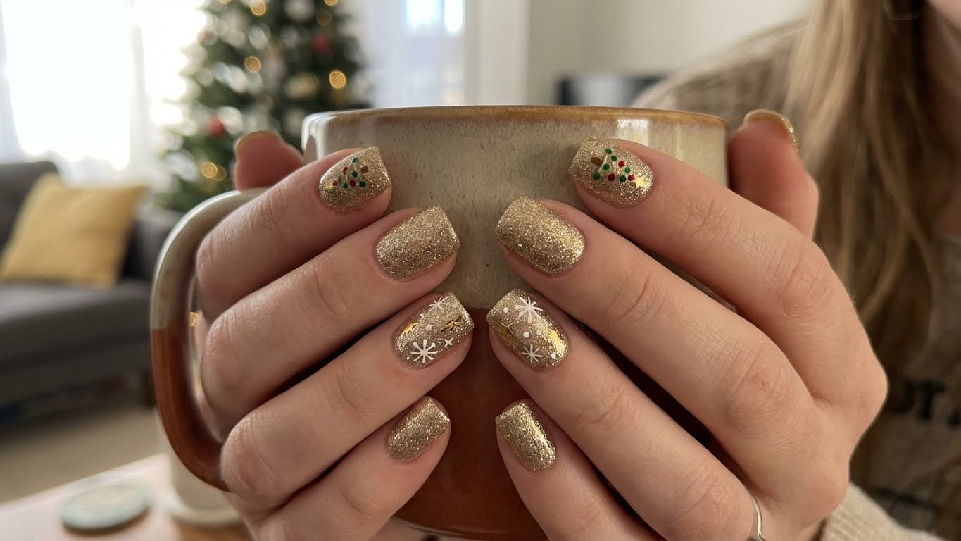 Get Ready for a Winter Wonderland: A Step-by-Step Guide to Sparkly Winter Nails