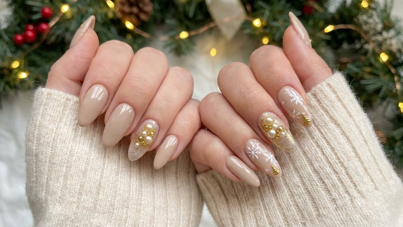 How to Get Ready for the Holiday Season with Glitter Holiday Nails