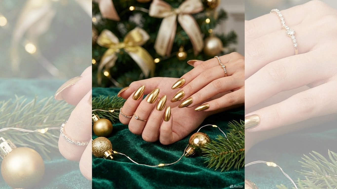 Elevate Your Holiday Look: The Ultimate Guide to Gold Christmas Nails