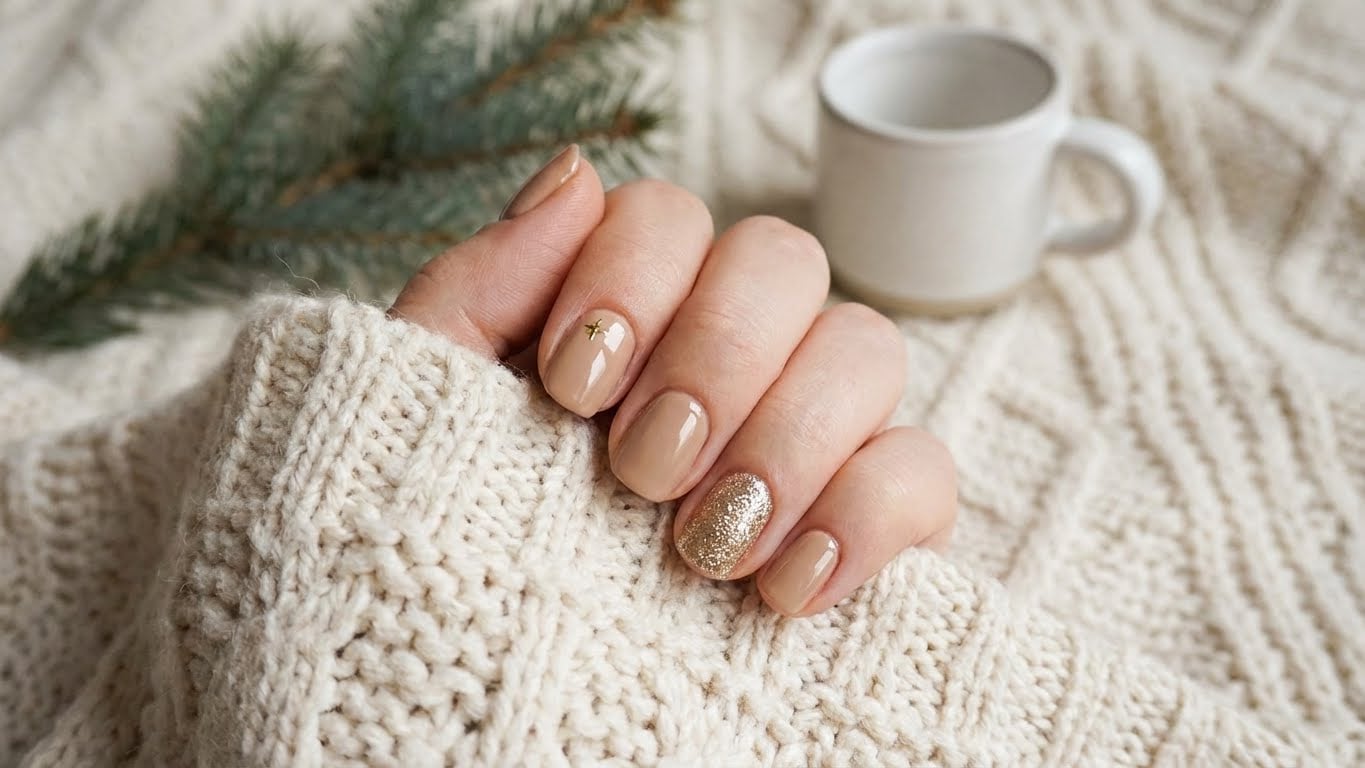 A Step-by-Step Guide to Achieving Stunning Gold Christmas Nails