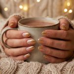 Dazzle Your Holiday Look With Gold Christmas Nails