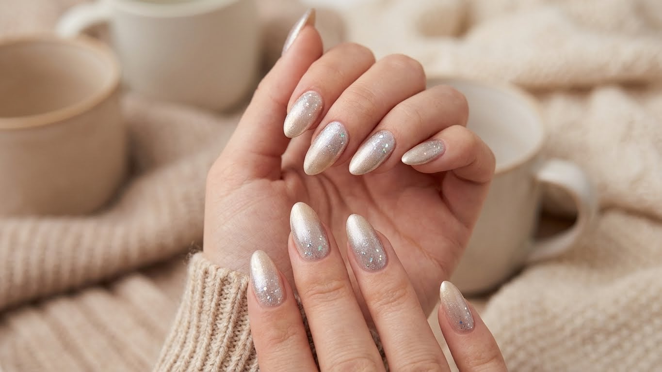 Add a Touch of Luxury with Gold Christmas Nails