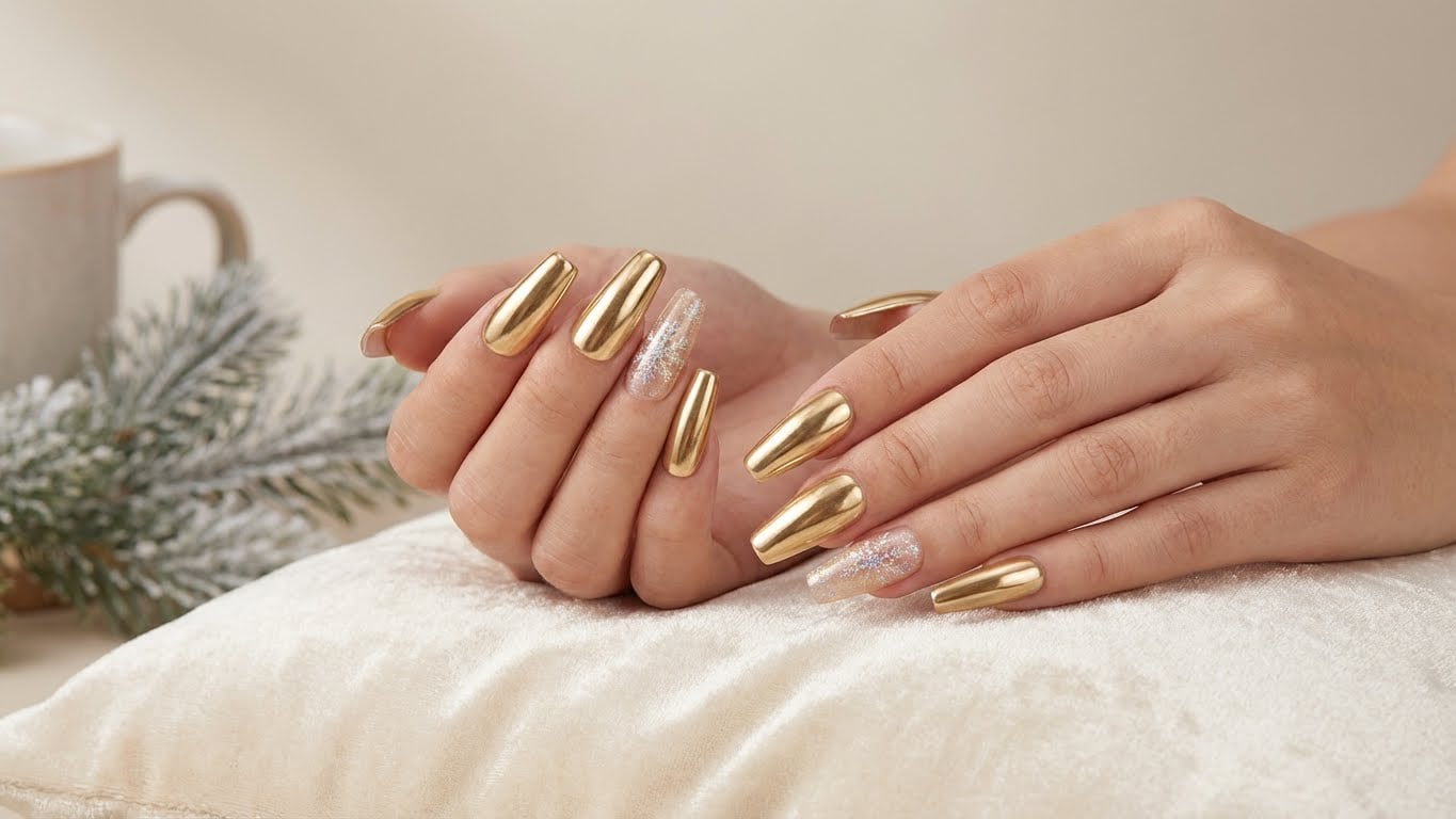 Elevate Your Holiday Glam with Gold Christmas Nails: A Seasonal Nail Art Guide