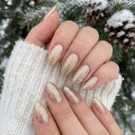 Dazzle Your Winter Look with Sparkly Nail Art