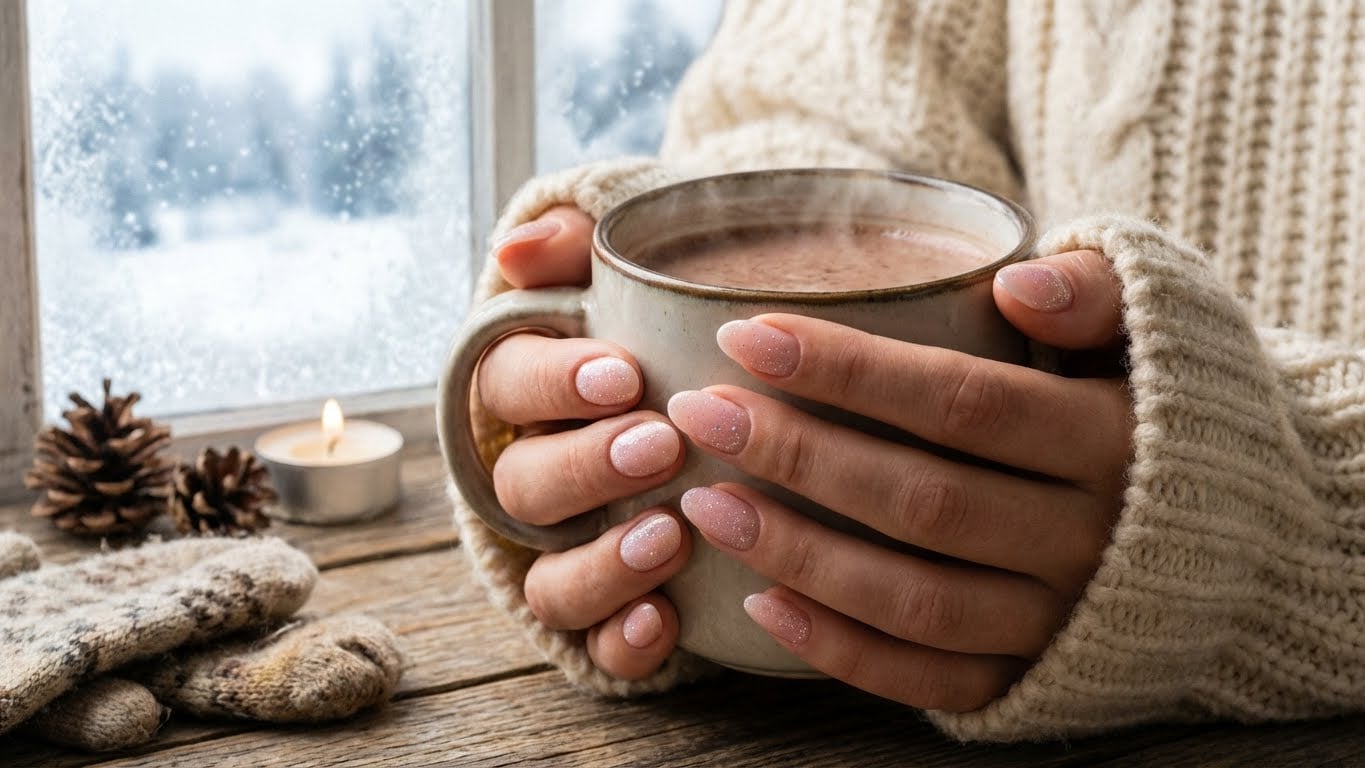 Add a Touch of Magic to Your Holiday Look: Glitter Holiday Nails